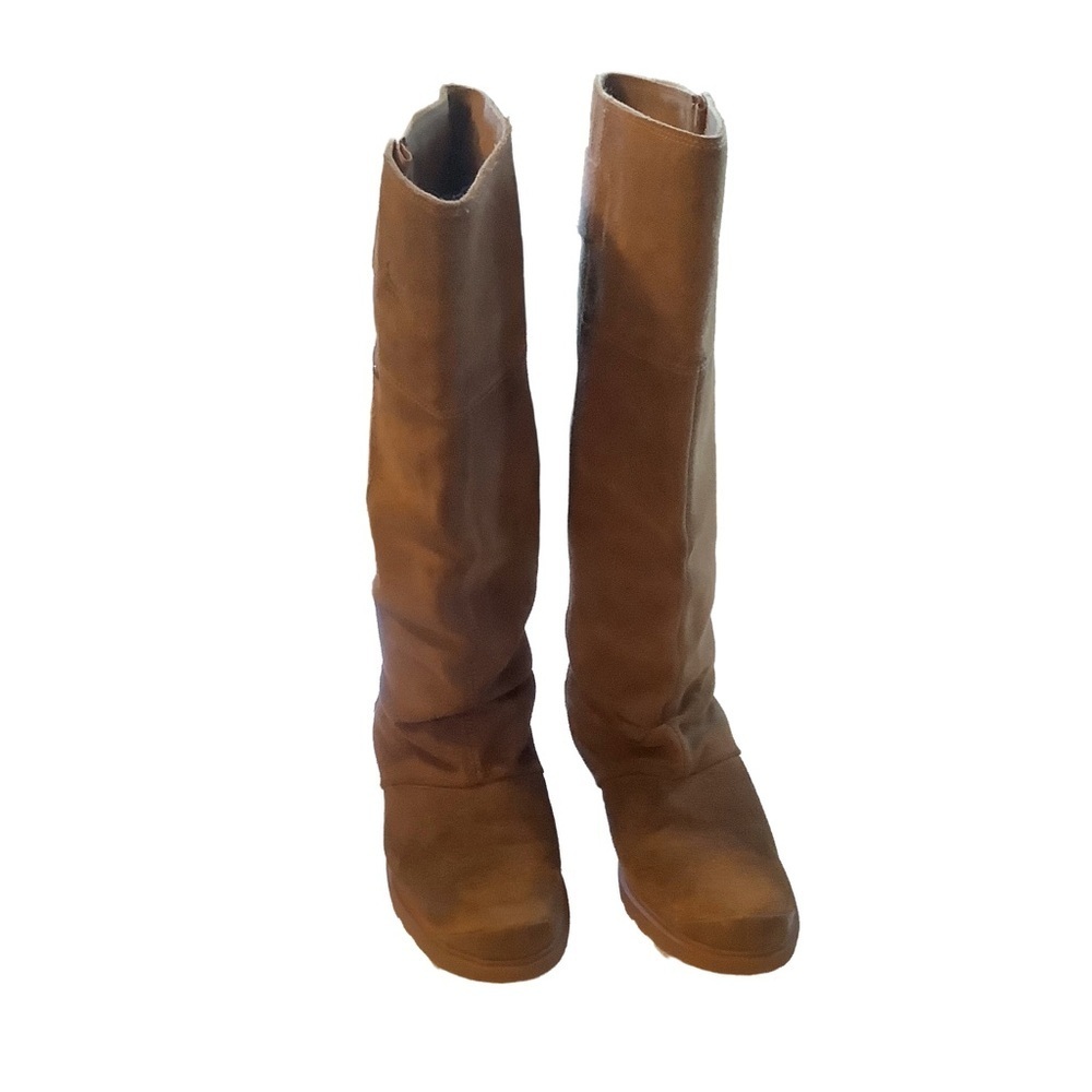 Sorel Tan Suede Knee-High Boots - Picture 5 of 8